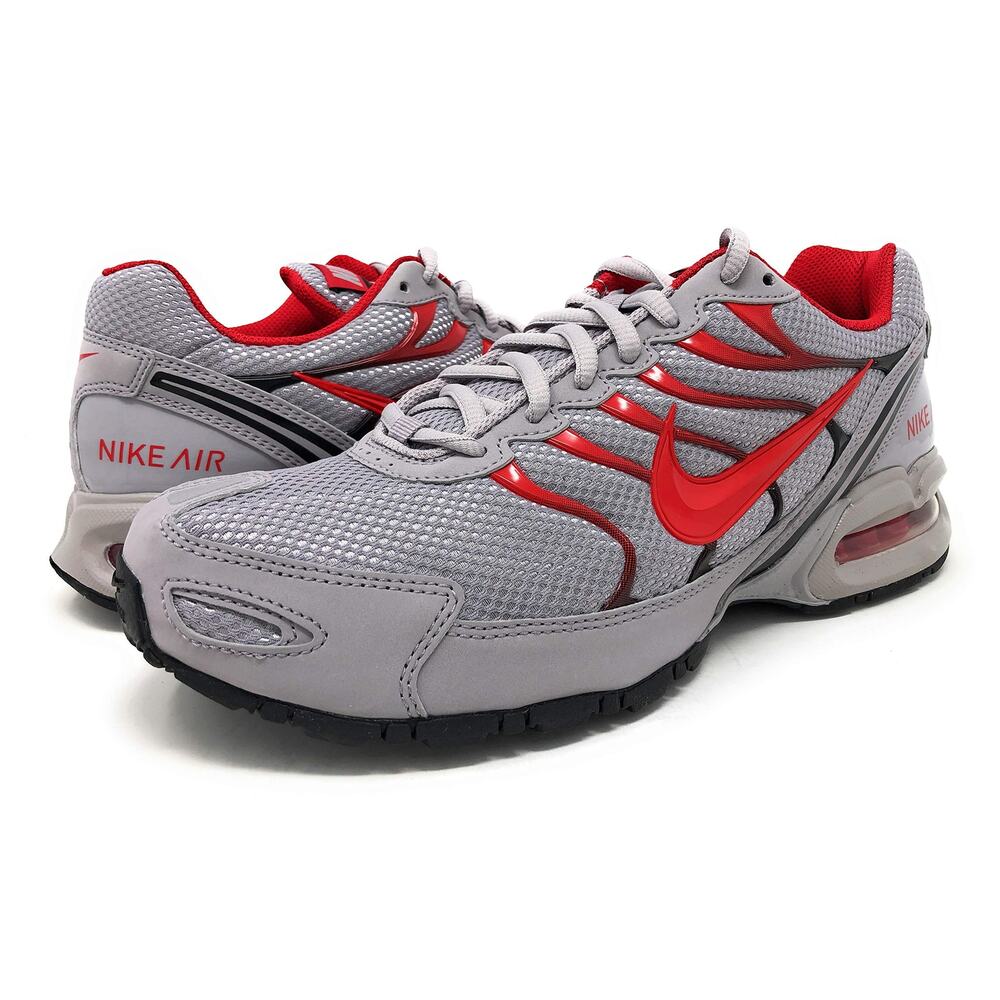 NWT Nike Men's Air Men's Max Torch 4, Atmosphere Grey/University Red-Black, 13
